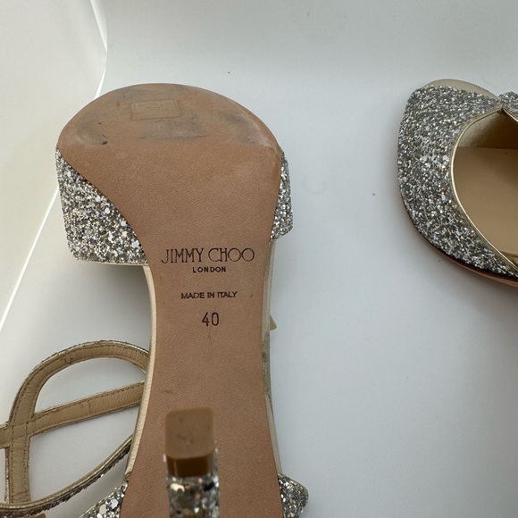 Jimmy choo heels Jimmy choo glitter heels - Picture 5 of 11
